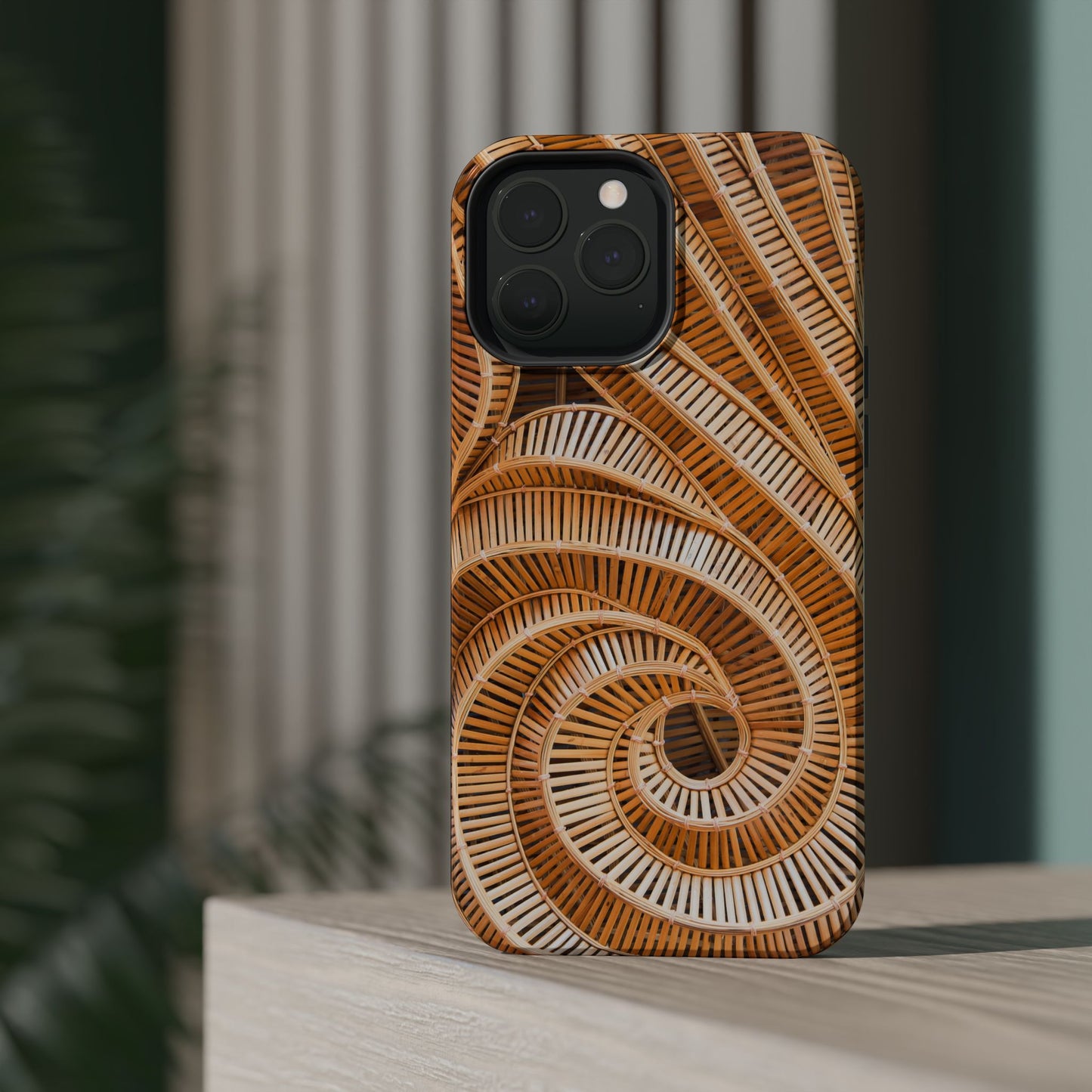 Magnetic Tough Cases, Natural Bamboo Spiral, Various Models