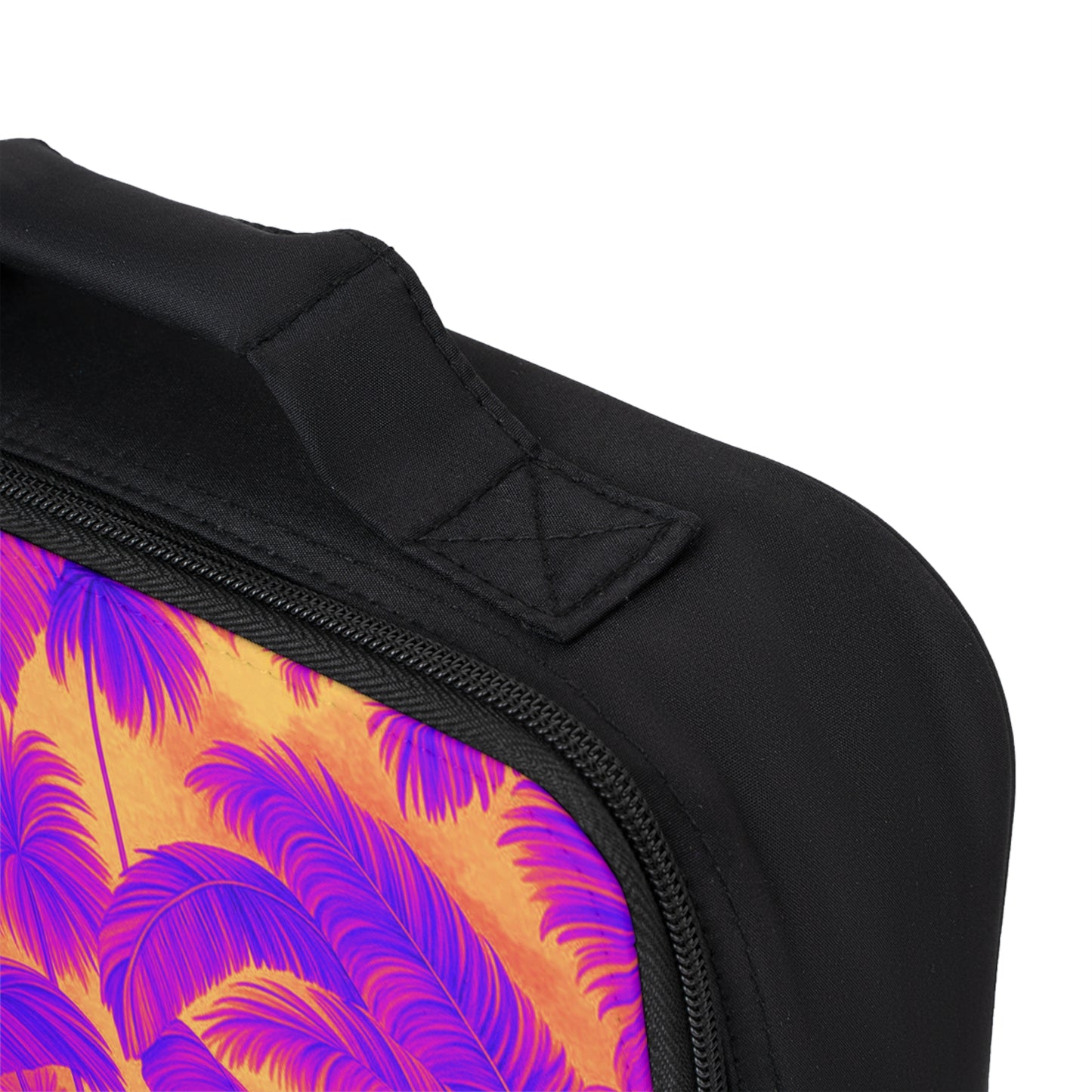 Palm Serenity/Heatwave Lunch Bag - Eco-Friendly Insulated Tote, Adult and Child Lunchbox / Perfect for Picnics, Beach Outings