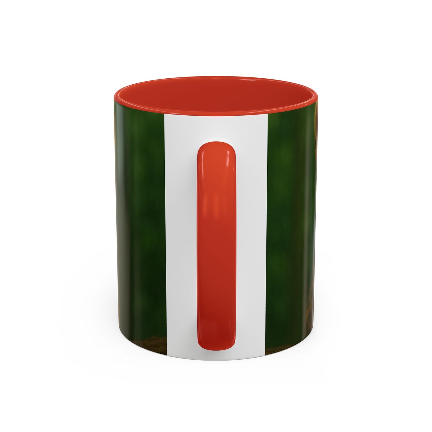 Accent Color Coffee Mug (11, 15oz), 8 Colors - Baby Jaguars