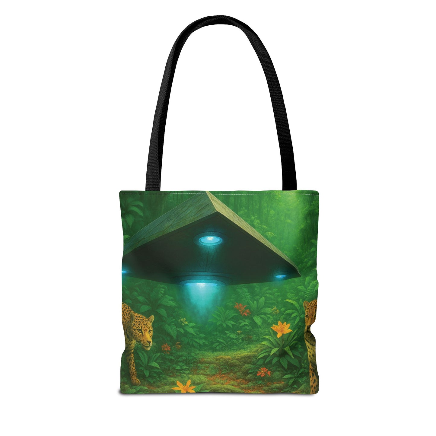 UFO and Jaguars Tote Bag - 3 Sizes