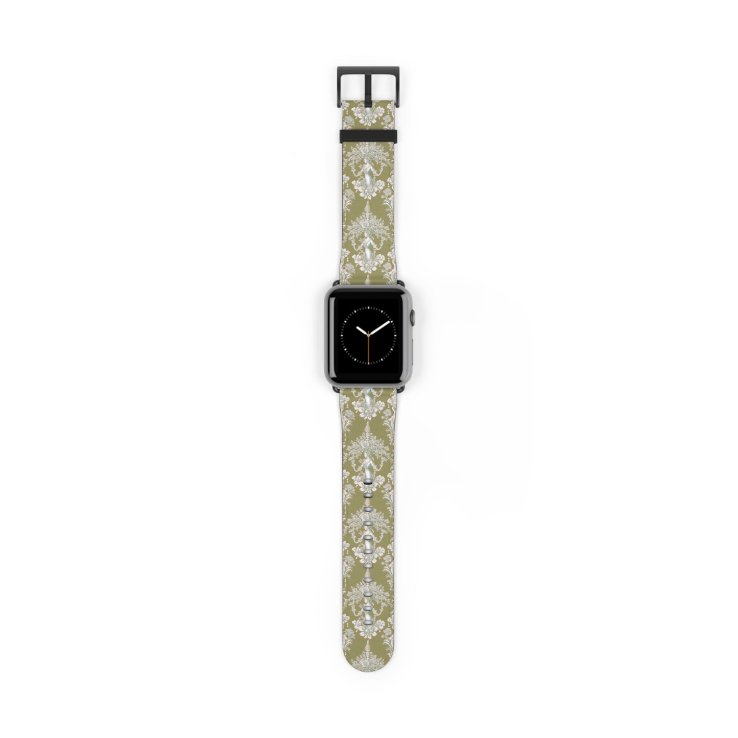 Apple Watch Band - Pearl Lady Toile, highland green