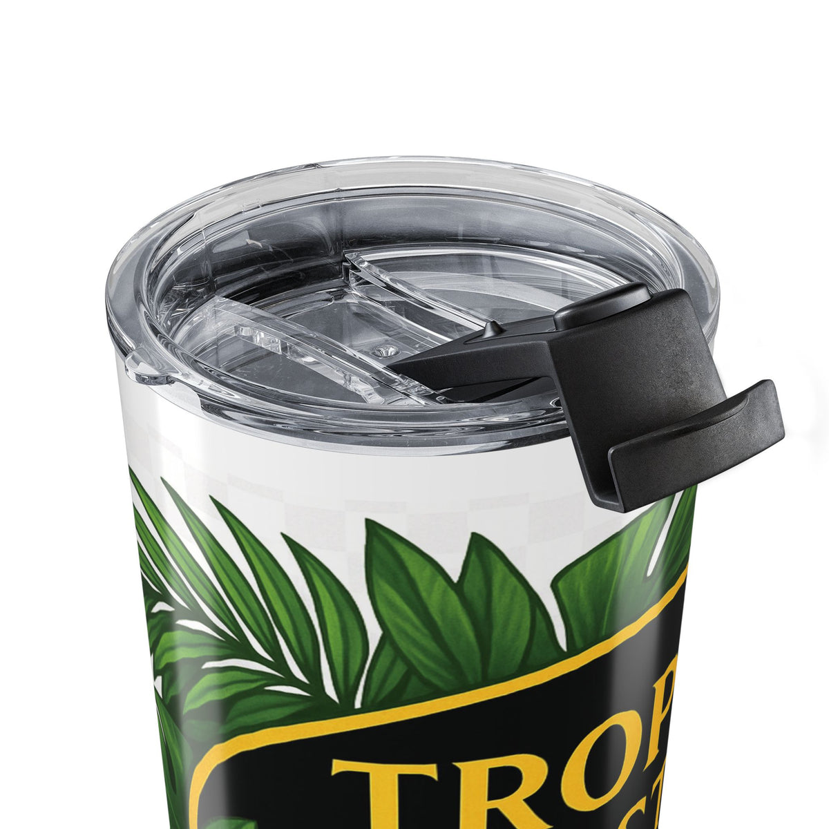 20oz Glossy Tumbler, Stainless Steel / TLC Seahorse Logo