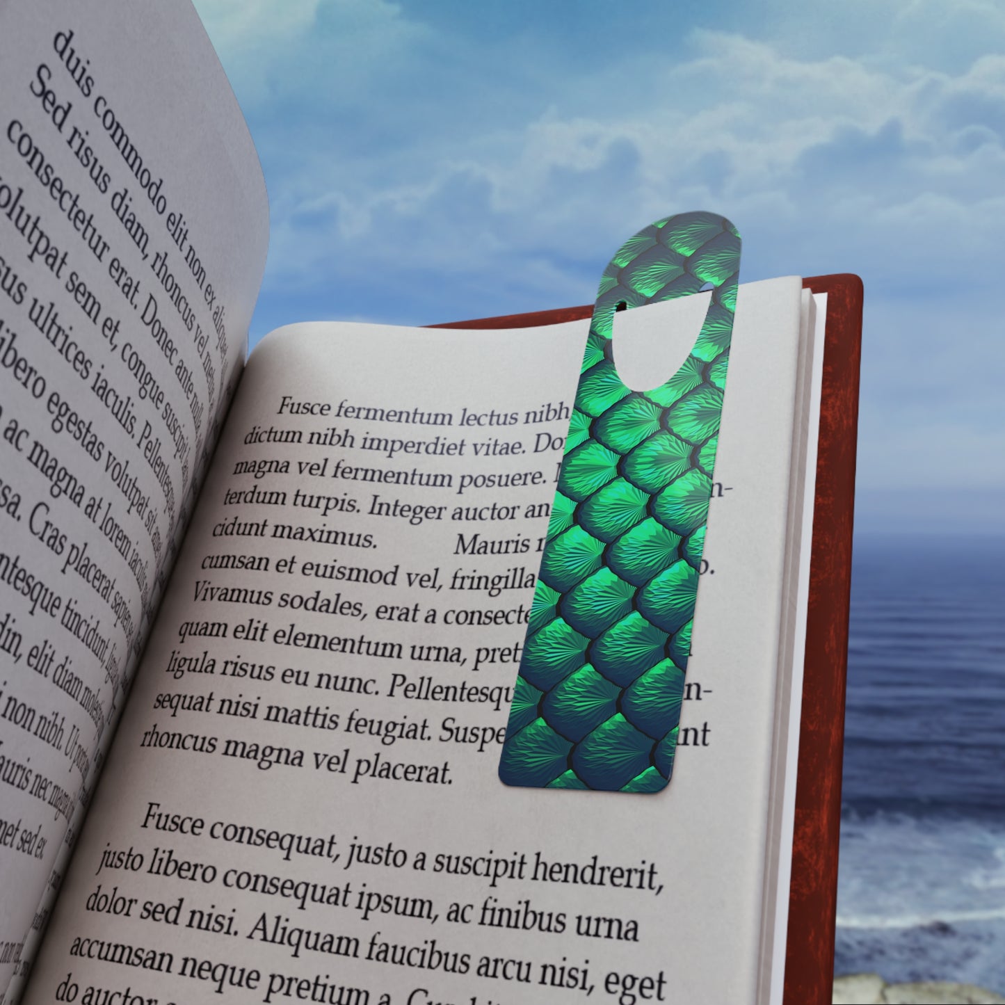 Bookmark - Aluminum, Pretty Mermaid Tail