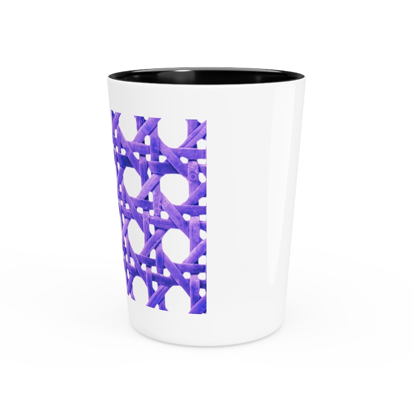 Shot Glass - Beach Chair Wicker, Amethyst