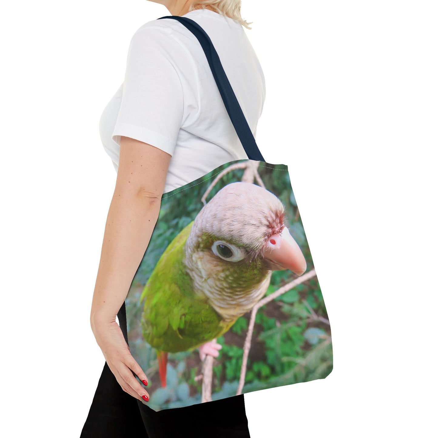 Tropical Sassy Parrot Tote Bag - 3 Sizes