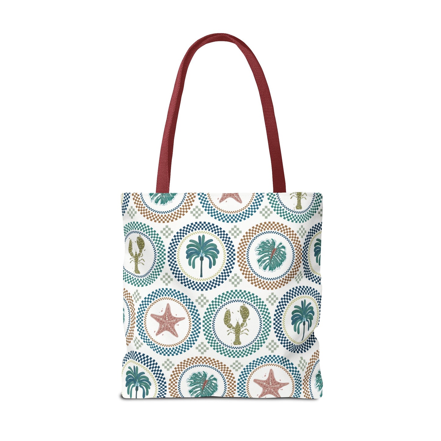 Mosaic Tropi Sealife Tote Bag - 3 Sizes