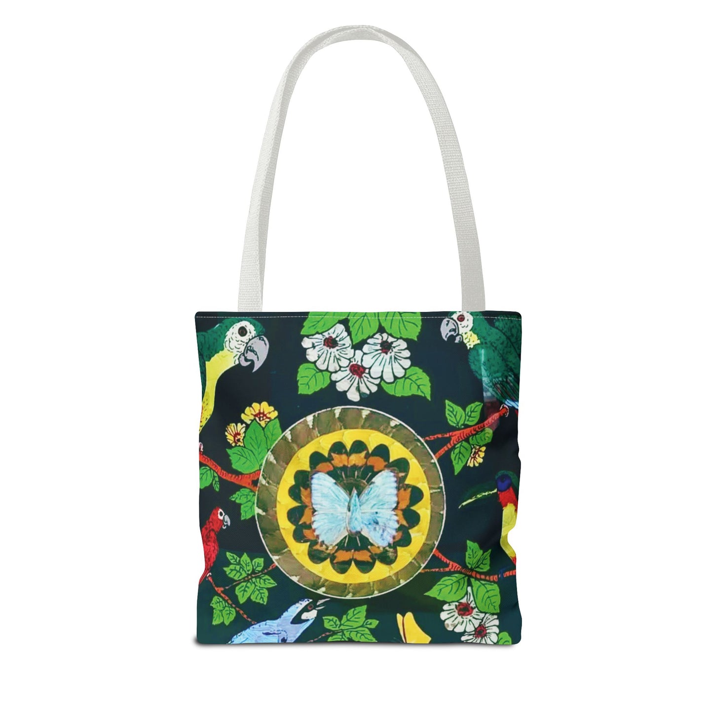 Parrots & Butterfly/Real Wings Tote Bag - 3 Sizes