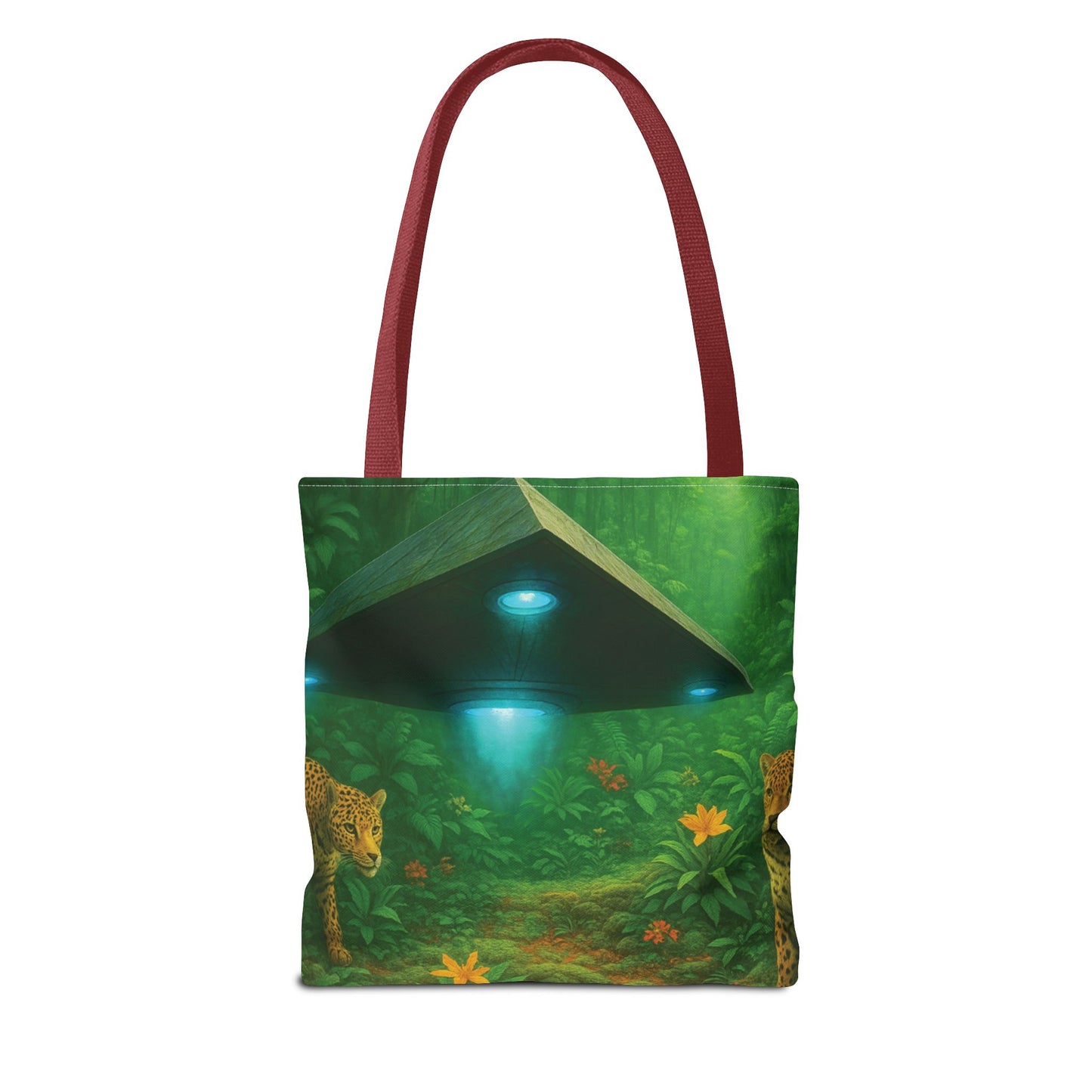 UFO and Jaguars Tote Bag - 3 Sizes