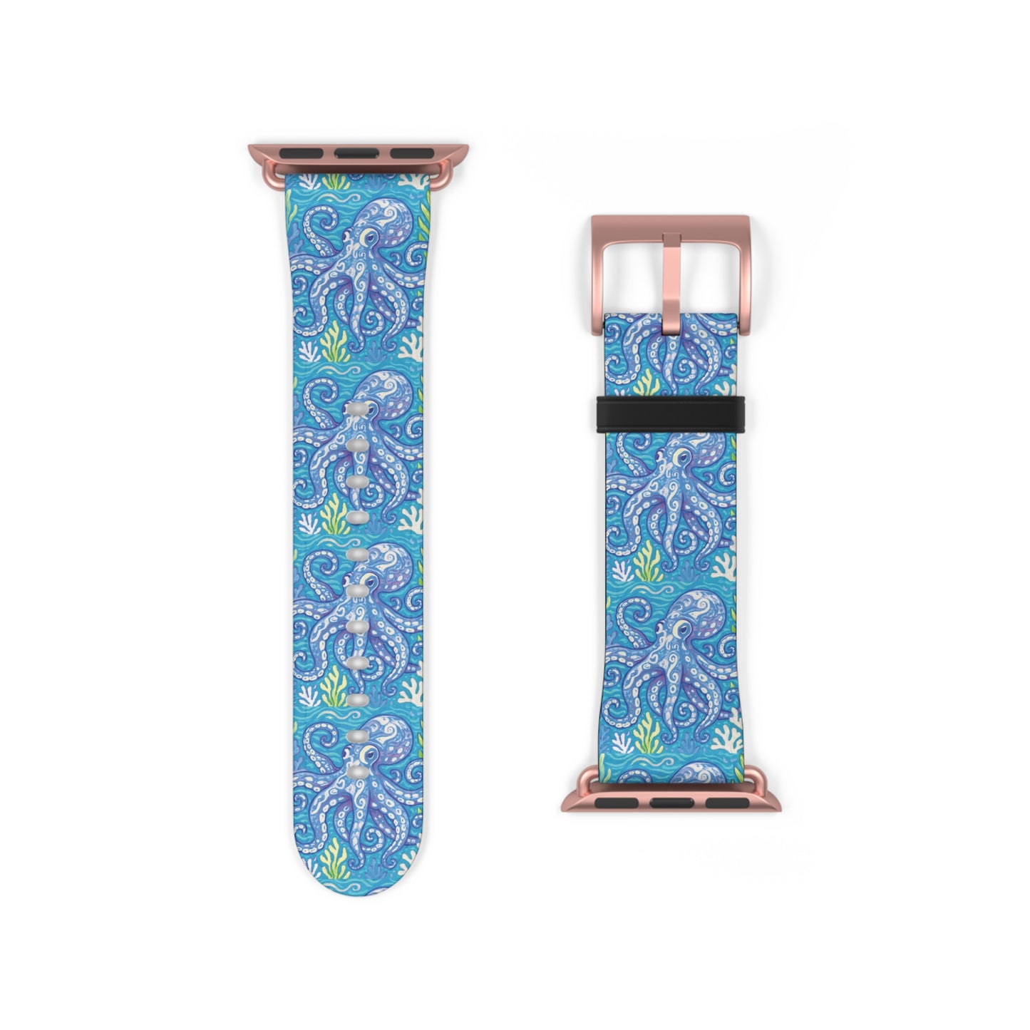 Apple Watch Band - Octopus Kraken Joe, Blue