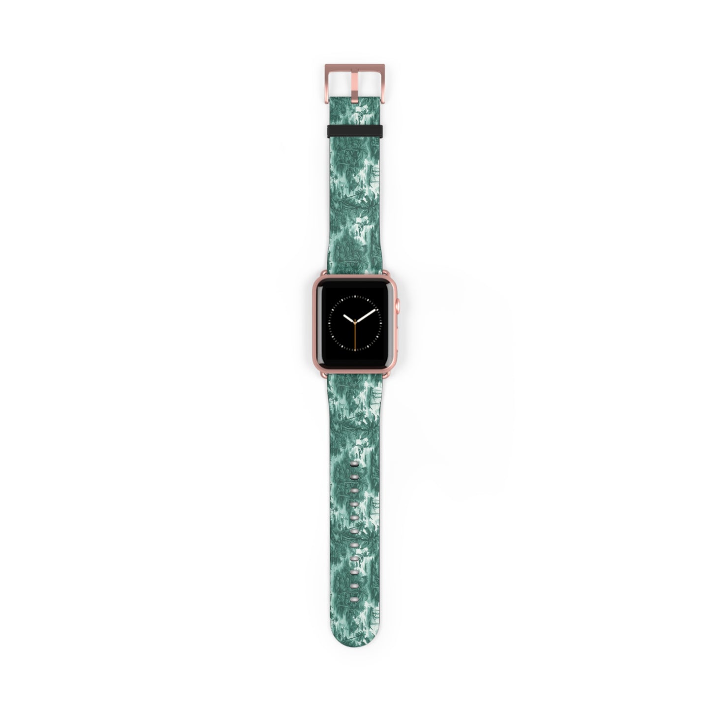 Apple Watch Band - Tropical Toile, evergreen