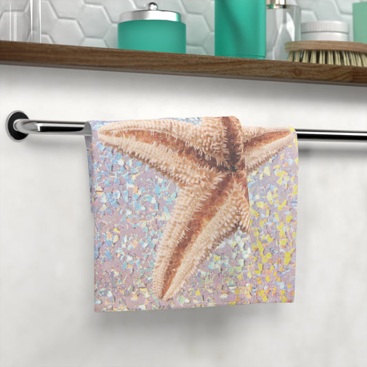 Face Towel - Disco Starfish