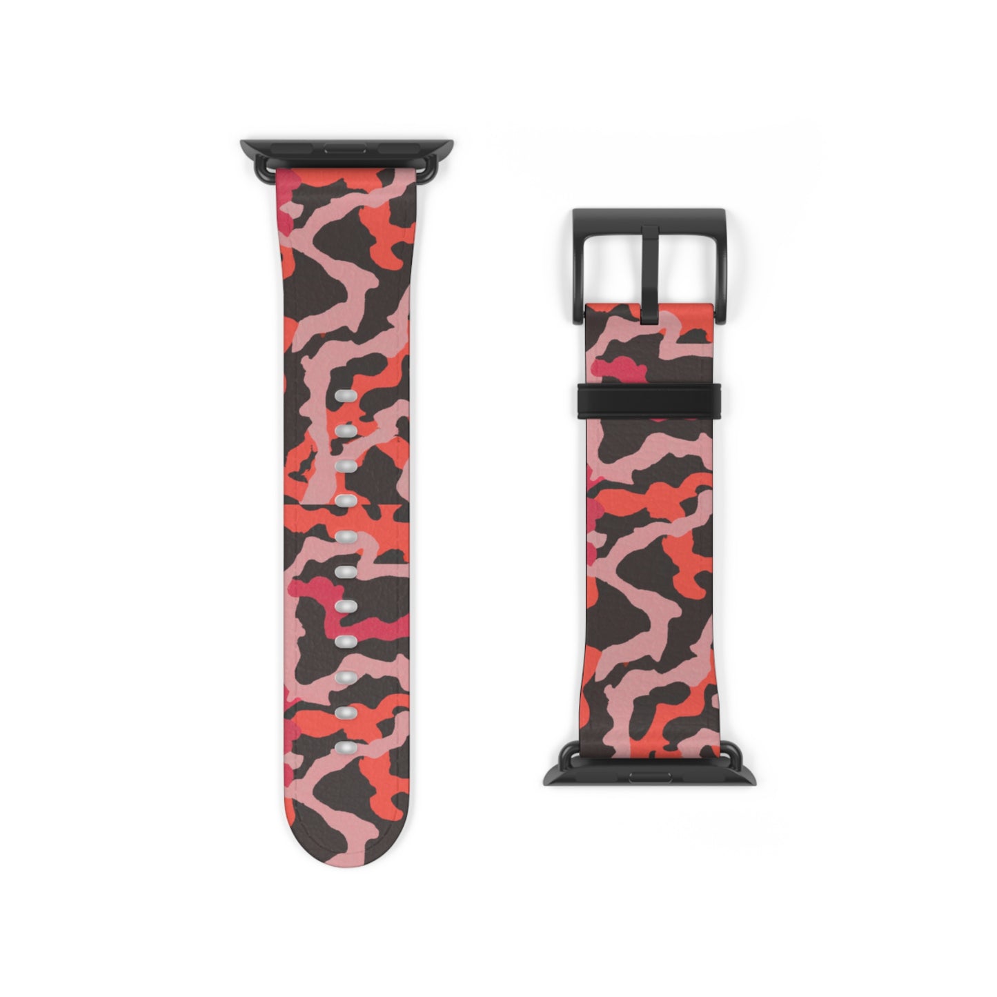 Apple Watch Band - Coral Threads, Red