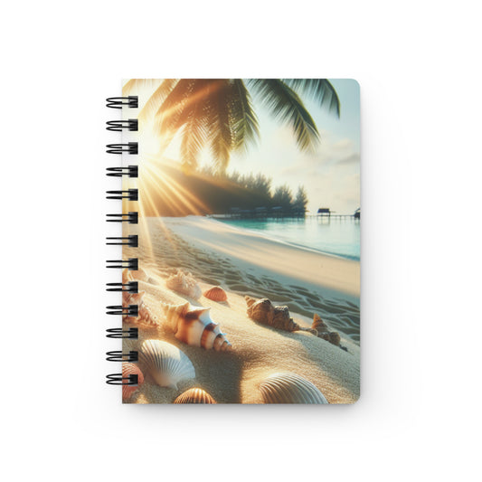 Spiral Bound Journal - Sunrise on Shell Beach