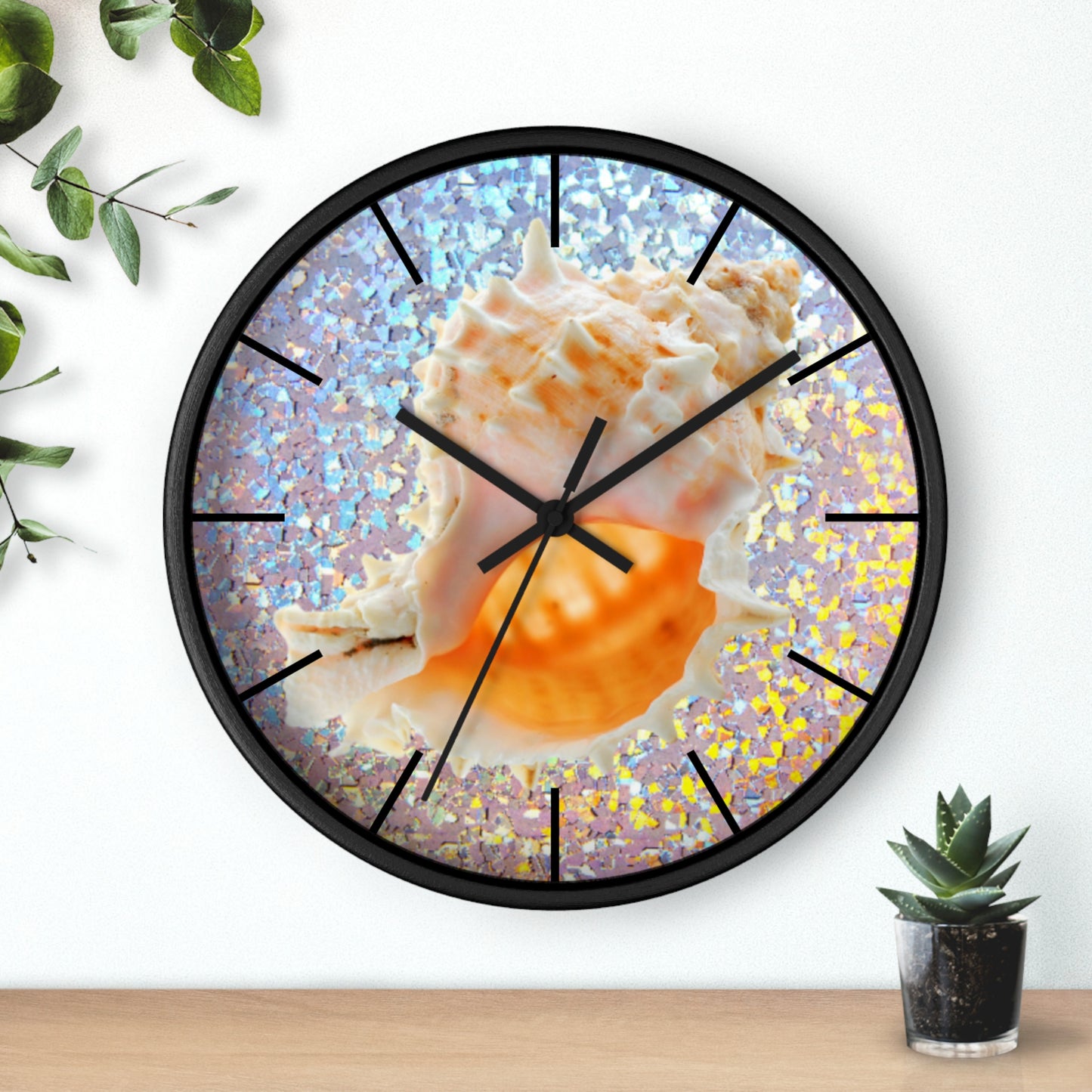 Wall Clock, Disco Conch, Hands/Base Variants