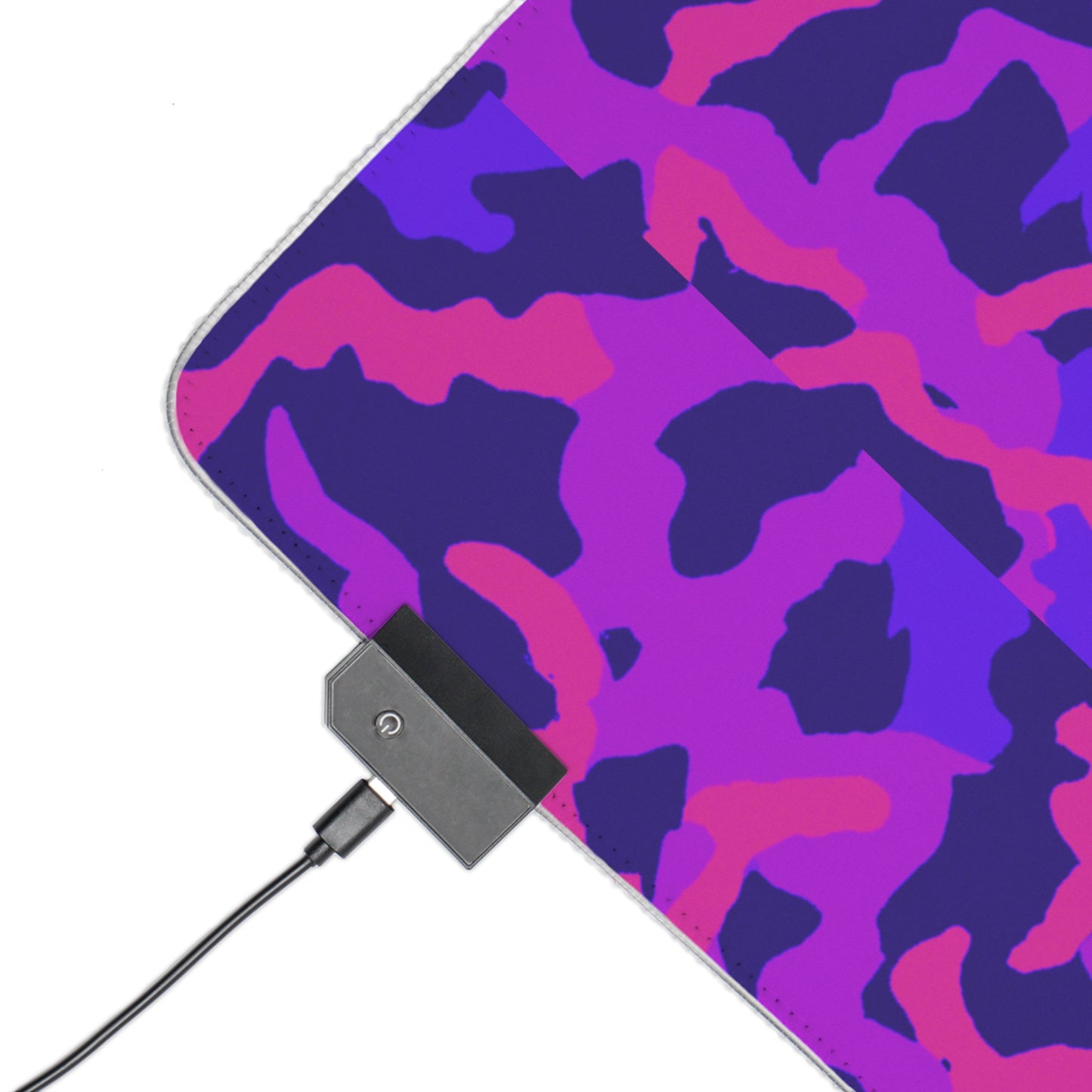 LED Gaming Mouse Pad With Vibrant RGB Lighting, 4 Sizes / Coral Threads, Heatwave