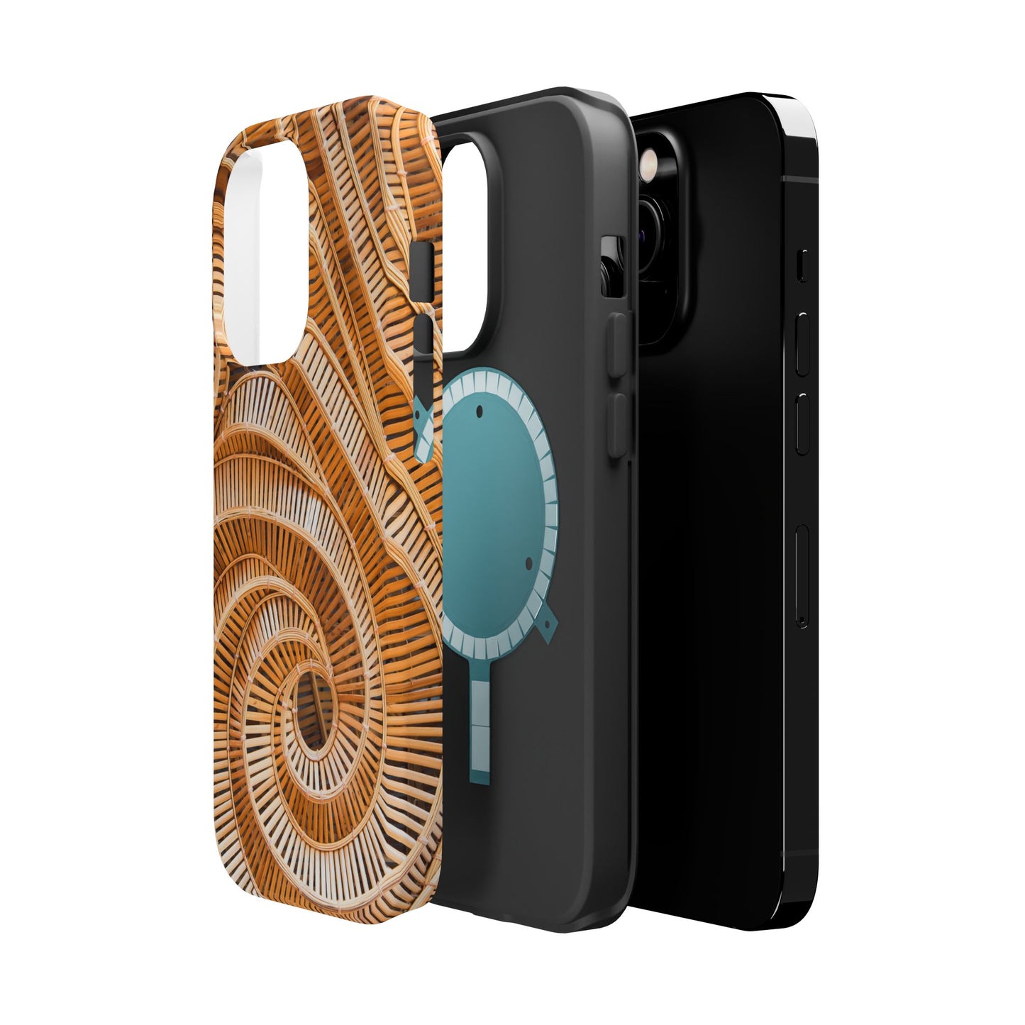 Magnetic Tough Cases, Natural Bamboo Spiral, Various Models