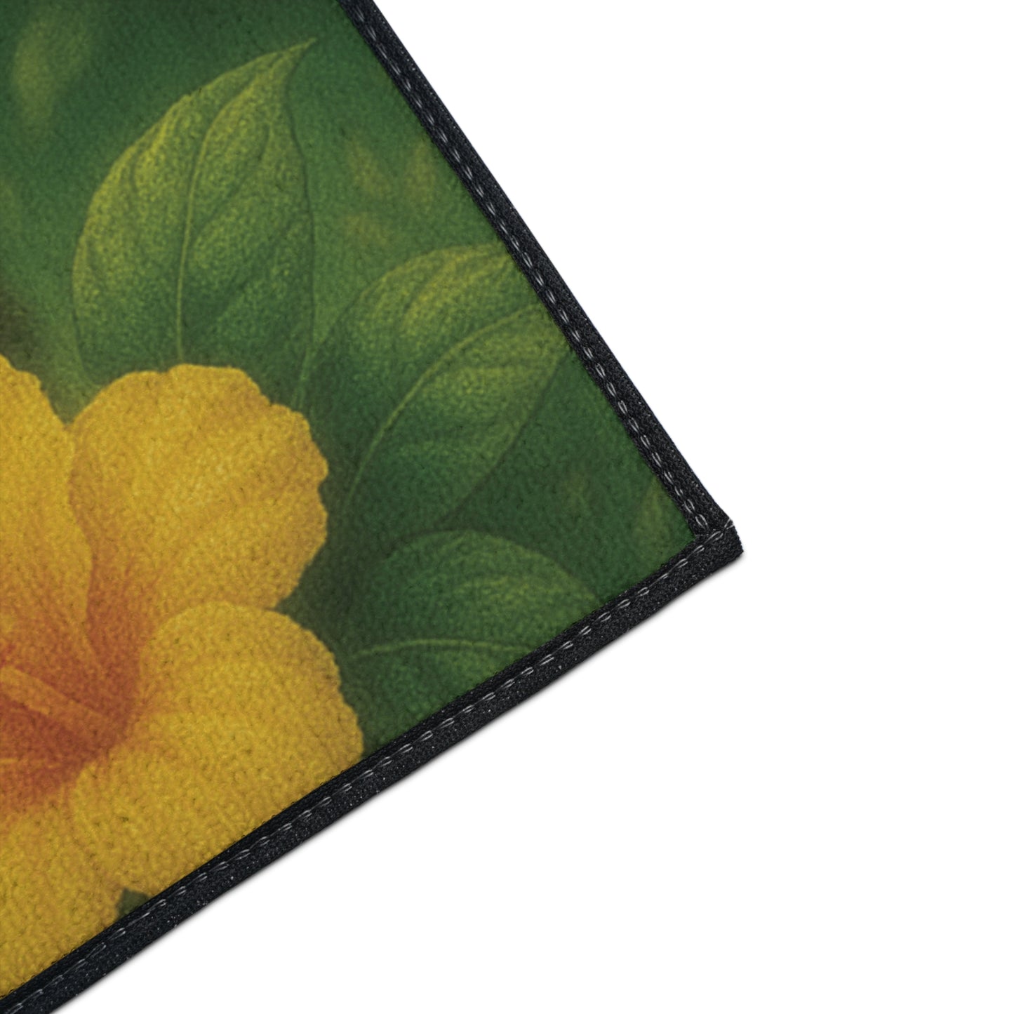Heavy Duty Floor Mat, 5 Sizes – Tropical Area Rug for Home Décor / Baby Black Panthers