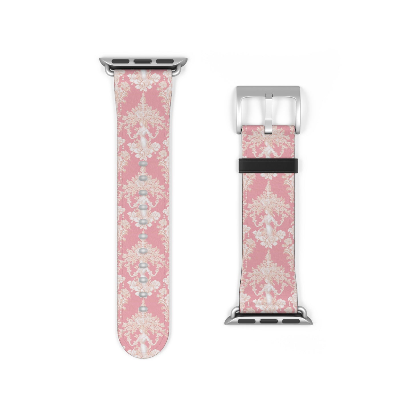 Apple Watch Band - Pearl Lady Toile, pink