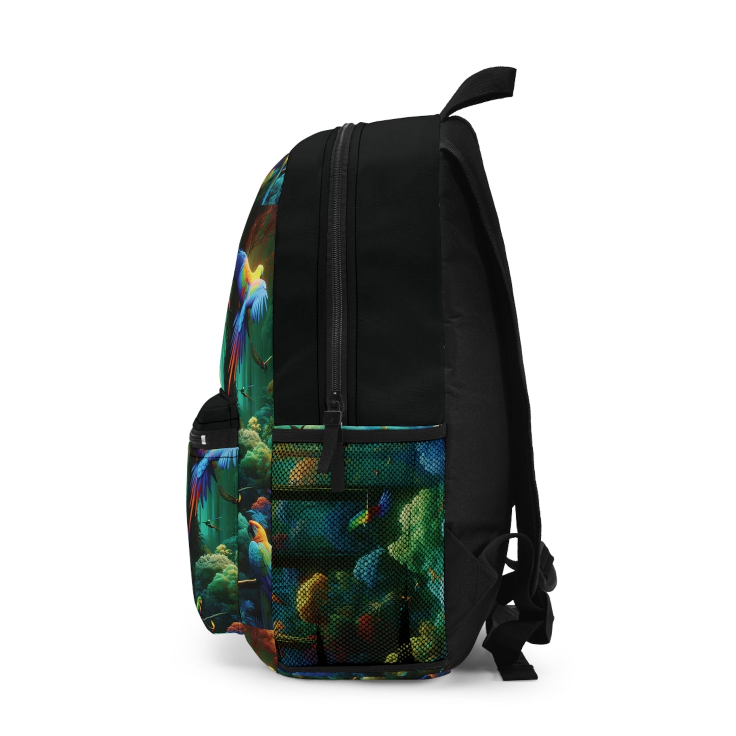 Tropical Backpack  / Rainforest Flight School, Black