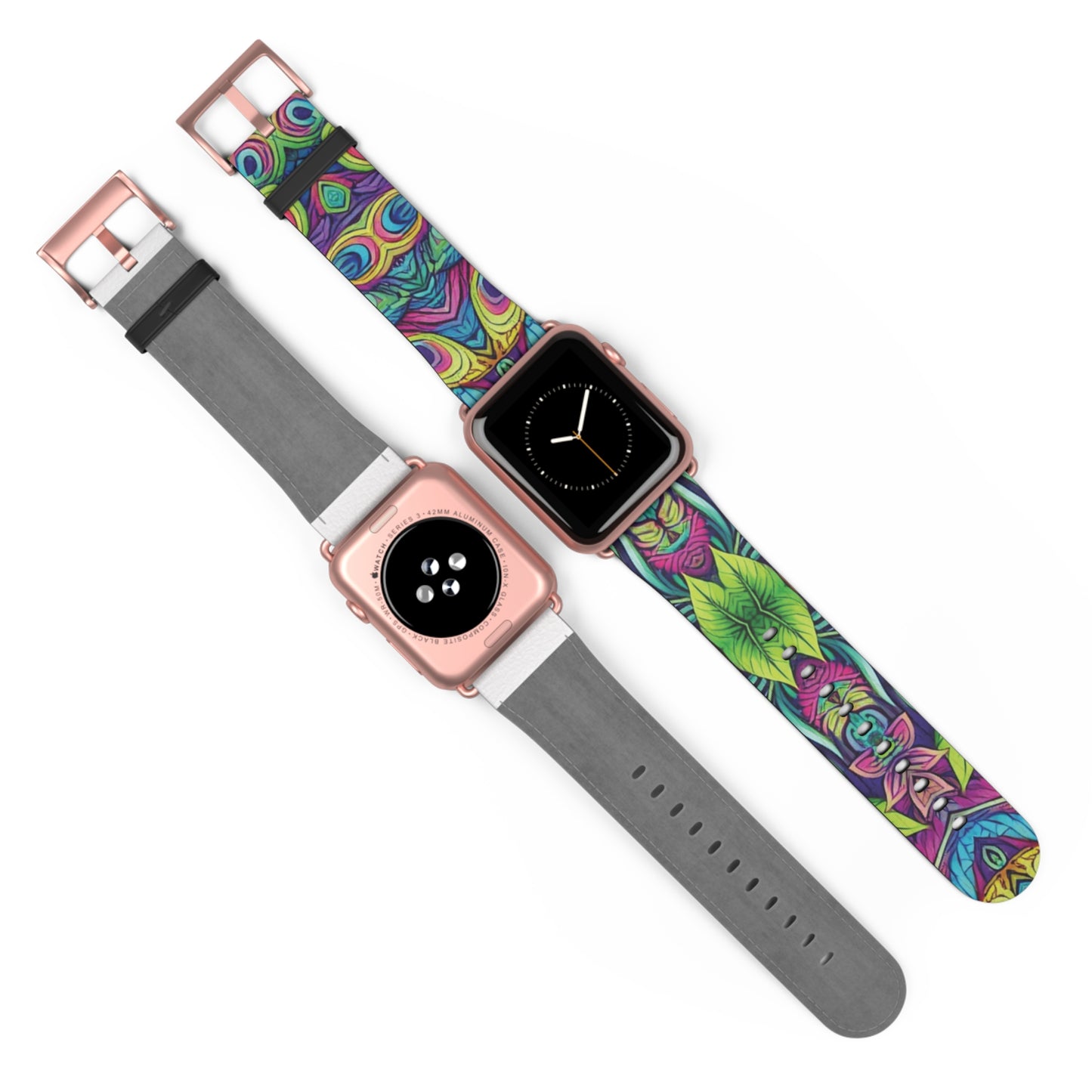 Apple Watch Band - Kaleido Peacock Joy/Macro