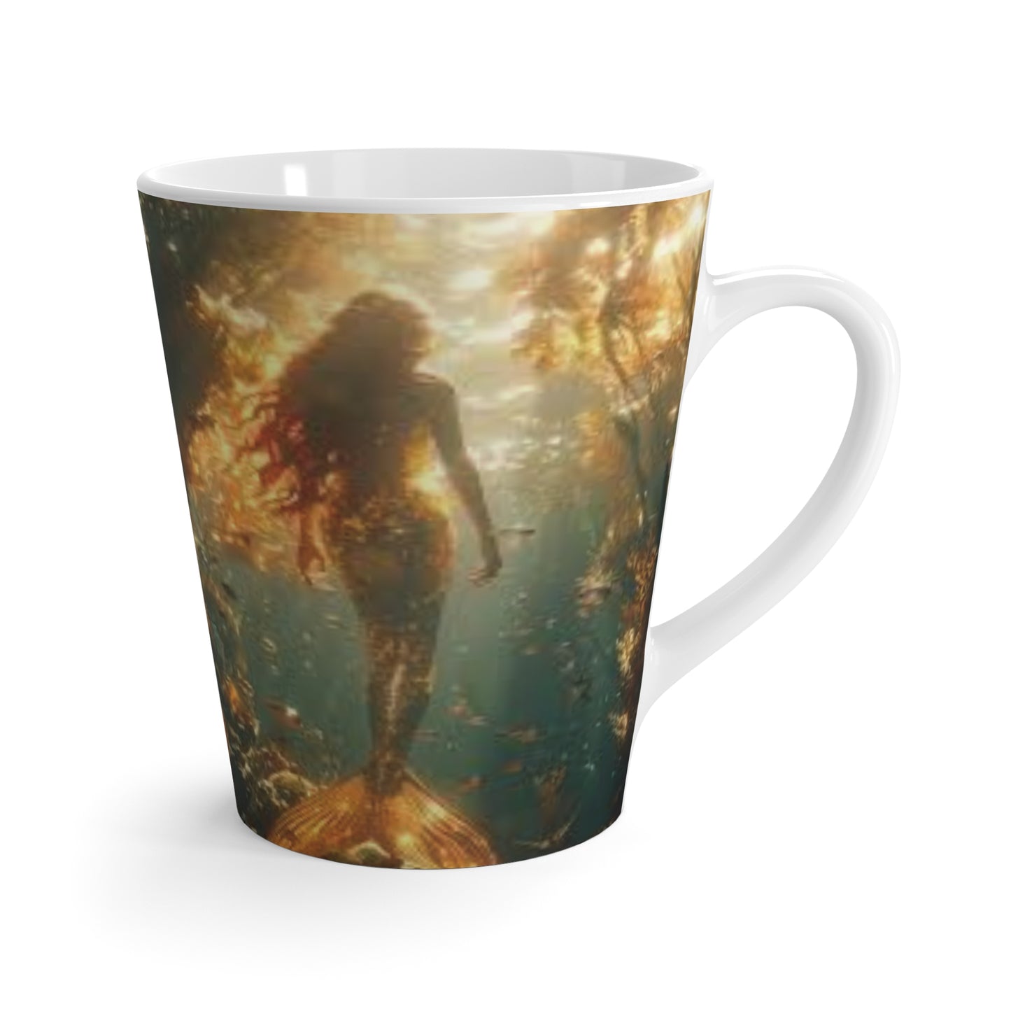 Latte White Mug - Mermaid Adventure