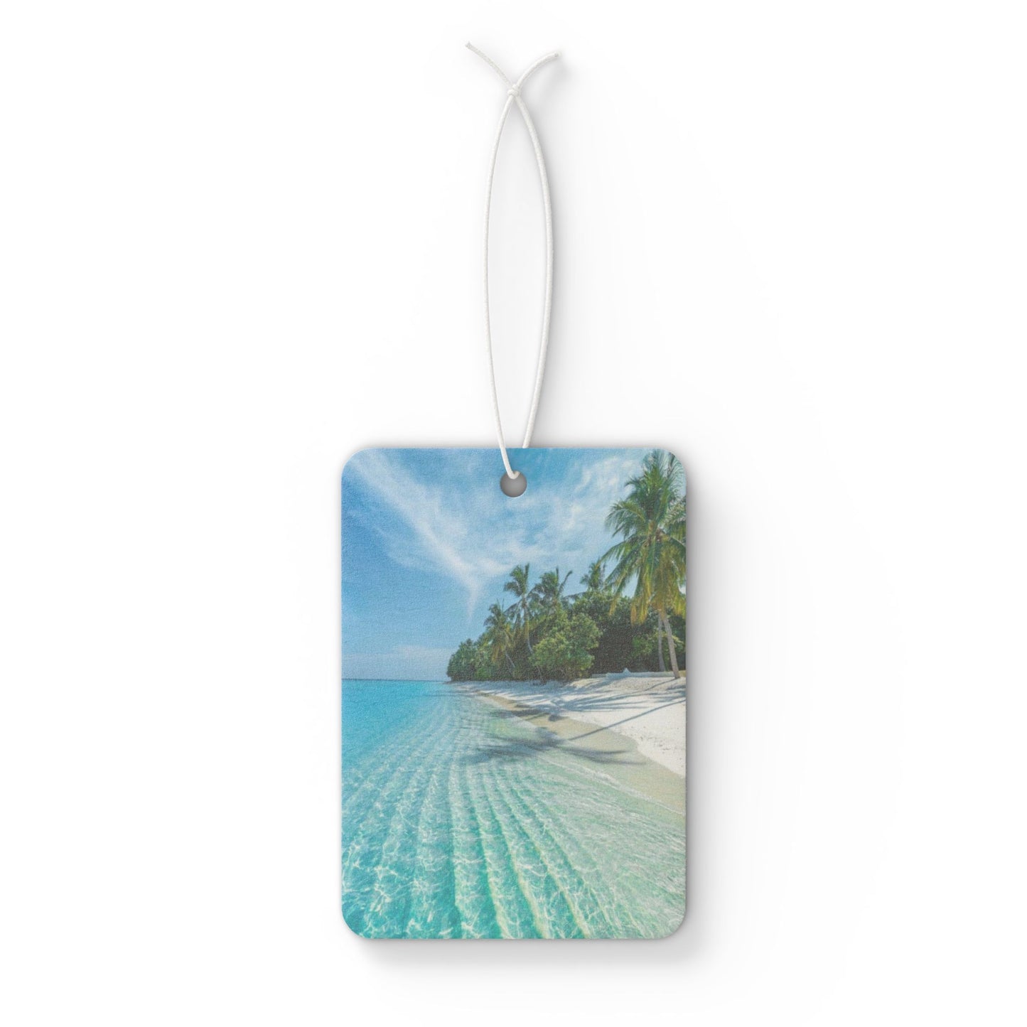 Car Air Freshener - Calming Private Beach