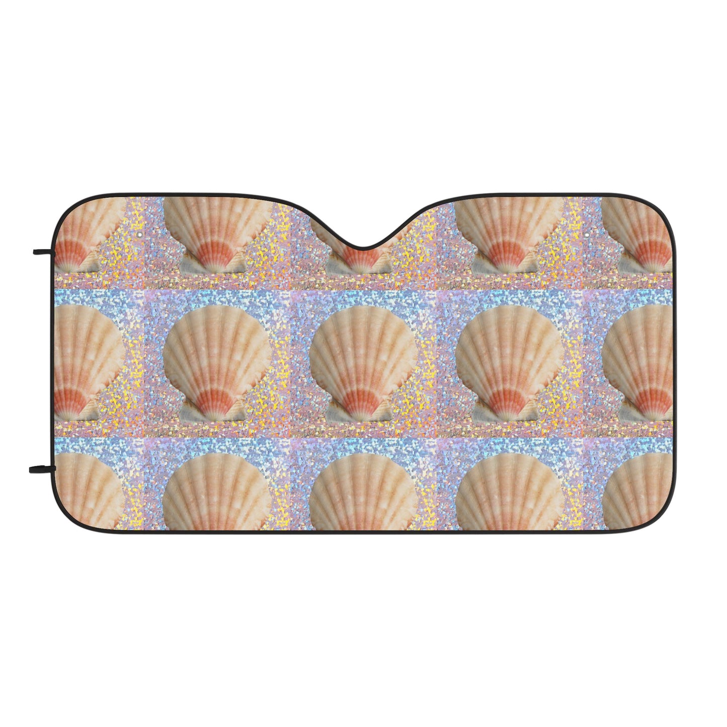 Tropical Car Sun Shades / Disco Scallop