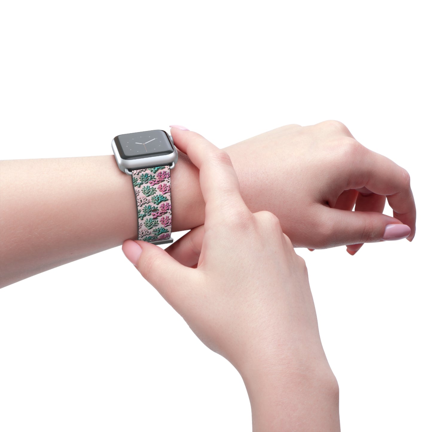 Apple Watch Band - Corals, Sangria