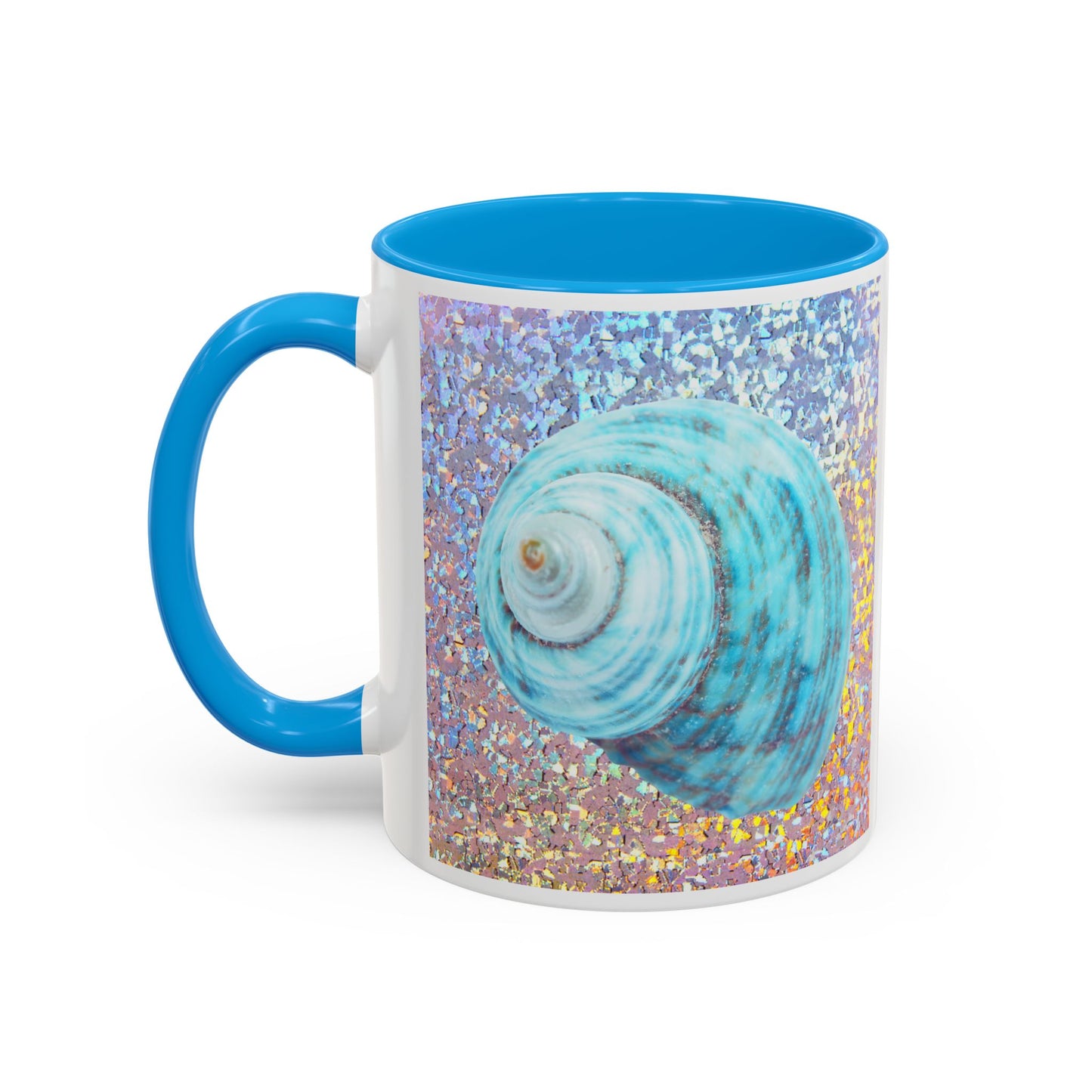 Colorful Mugs (11oz, 15oz), Disco Jade Turbo Shell