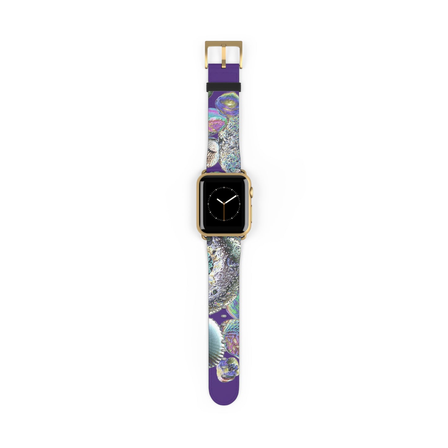 Apple Watch Band - Heatwave Seashell Collection, purple