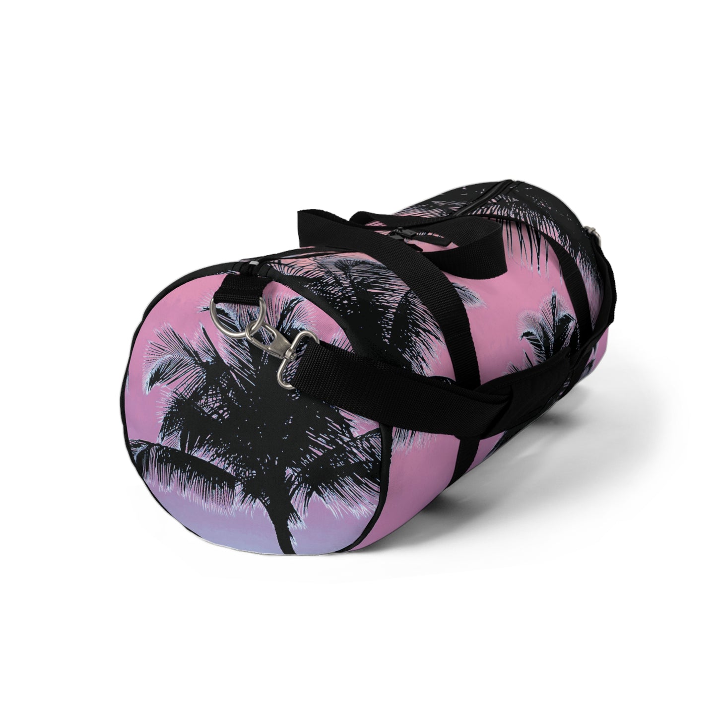 Tropical Rainforest Duffel Bag - Perfect for Travel and Gym / Palm Glow Pastels