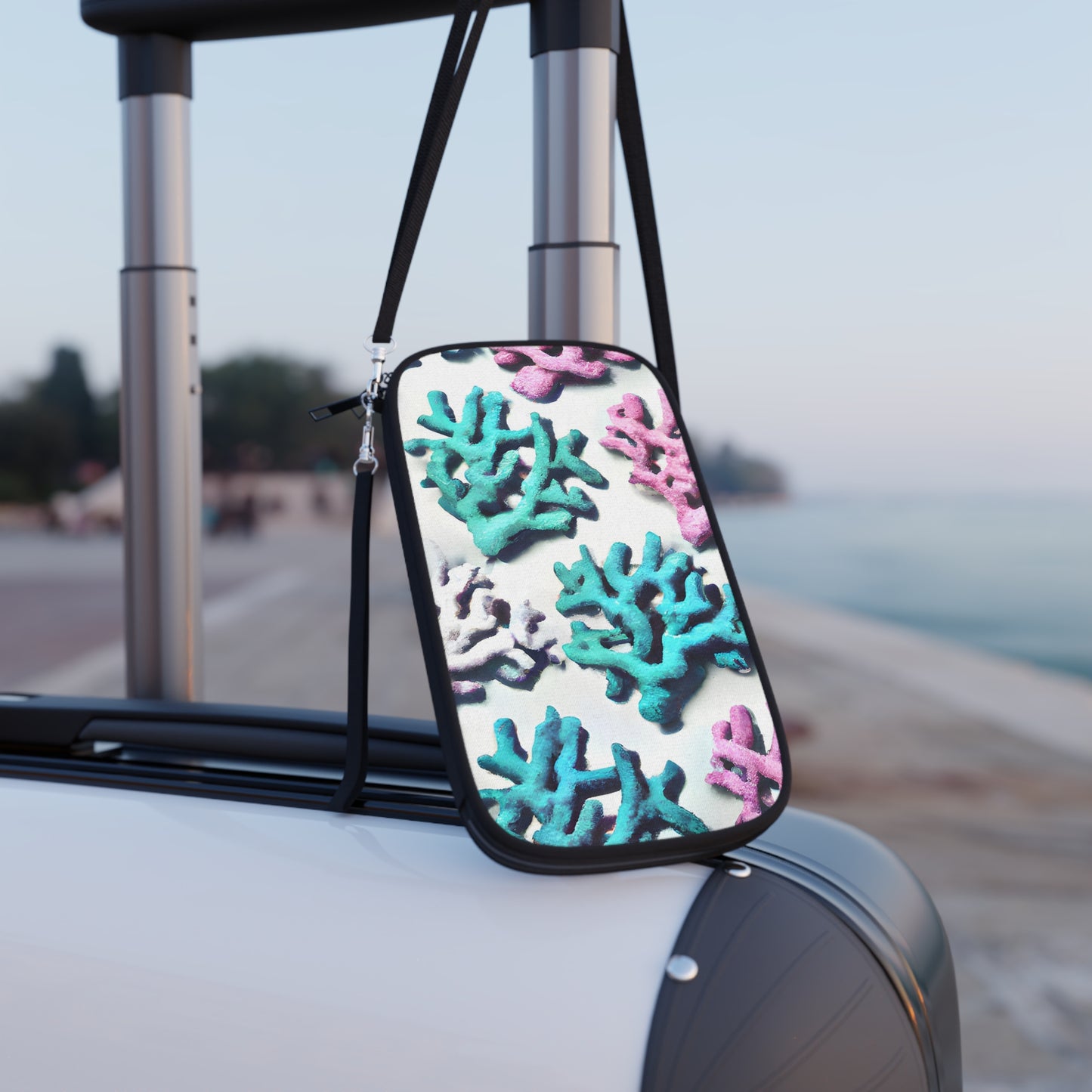 Passport Wallet – Perfect for Travelers & Adventurers / Coral Pastels