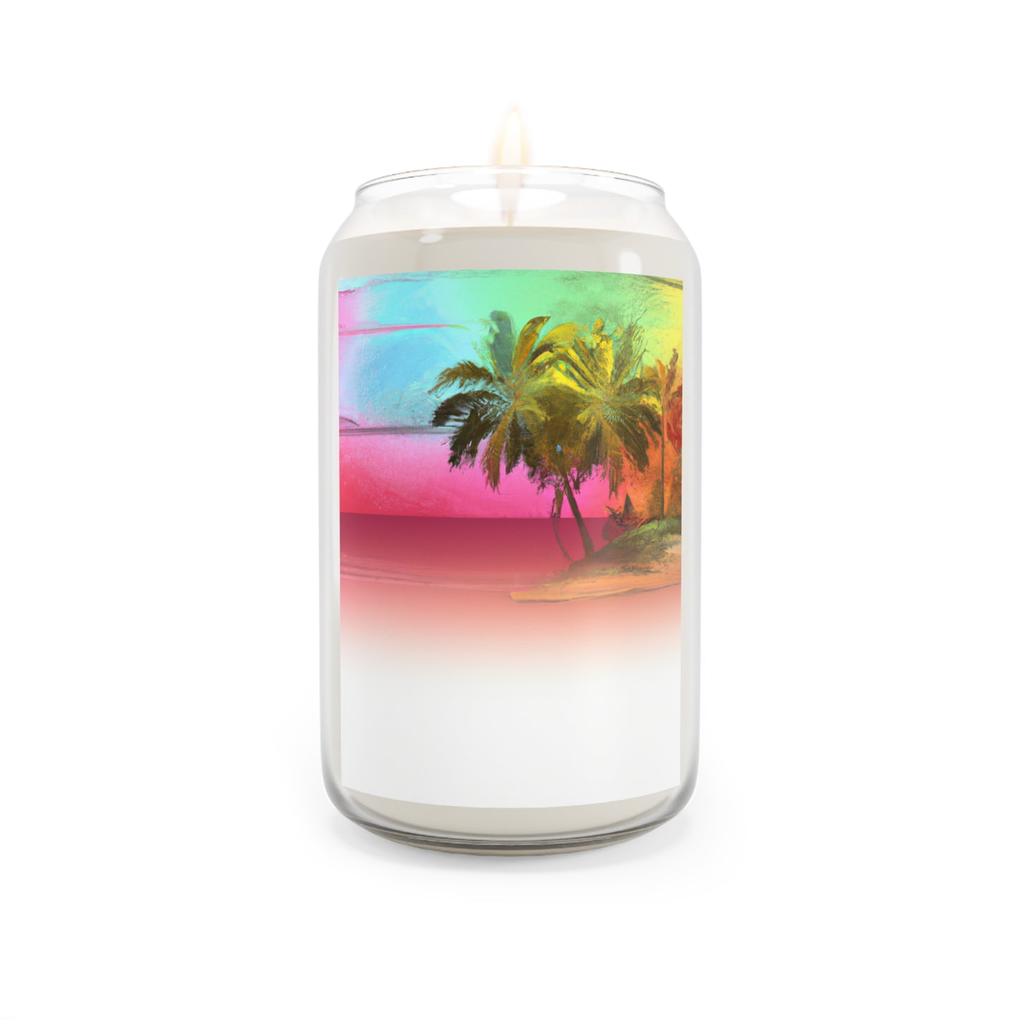 Scented Candle, 13.75oz - Watercolor Sunset