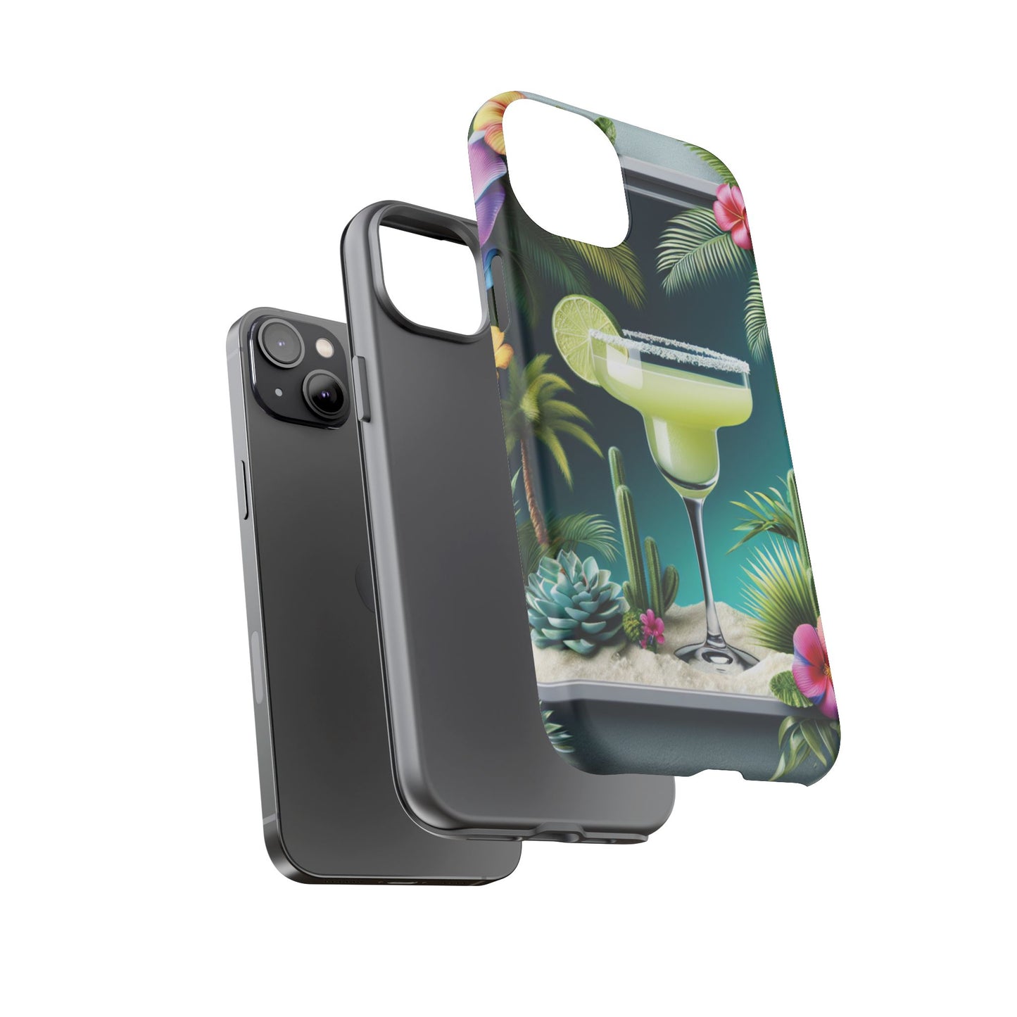 Tropical Margarita Phone Case - Tough Cases with Summer Vibe