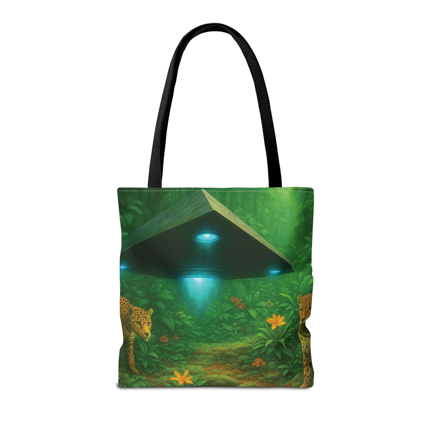 UFO and Jaguars Tote Bag - 3 Sizes