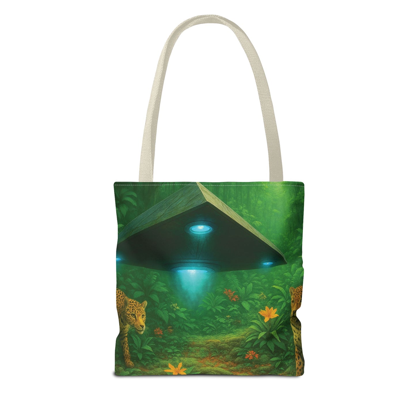 UFO and Jaguars Tote Bag - 3 Sizes