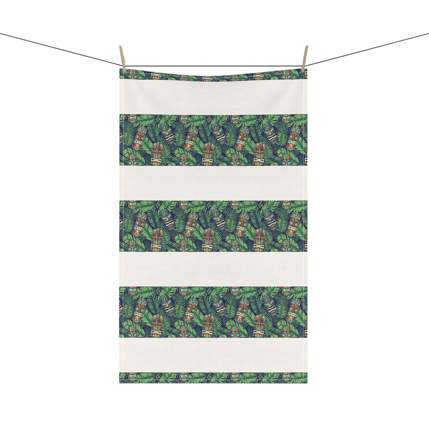 Tea Towels (cotton, poly) - Tiki Greenery