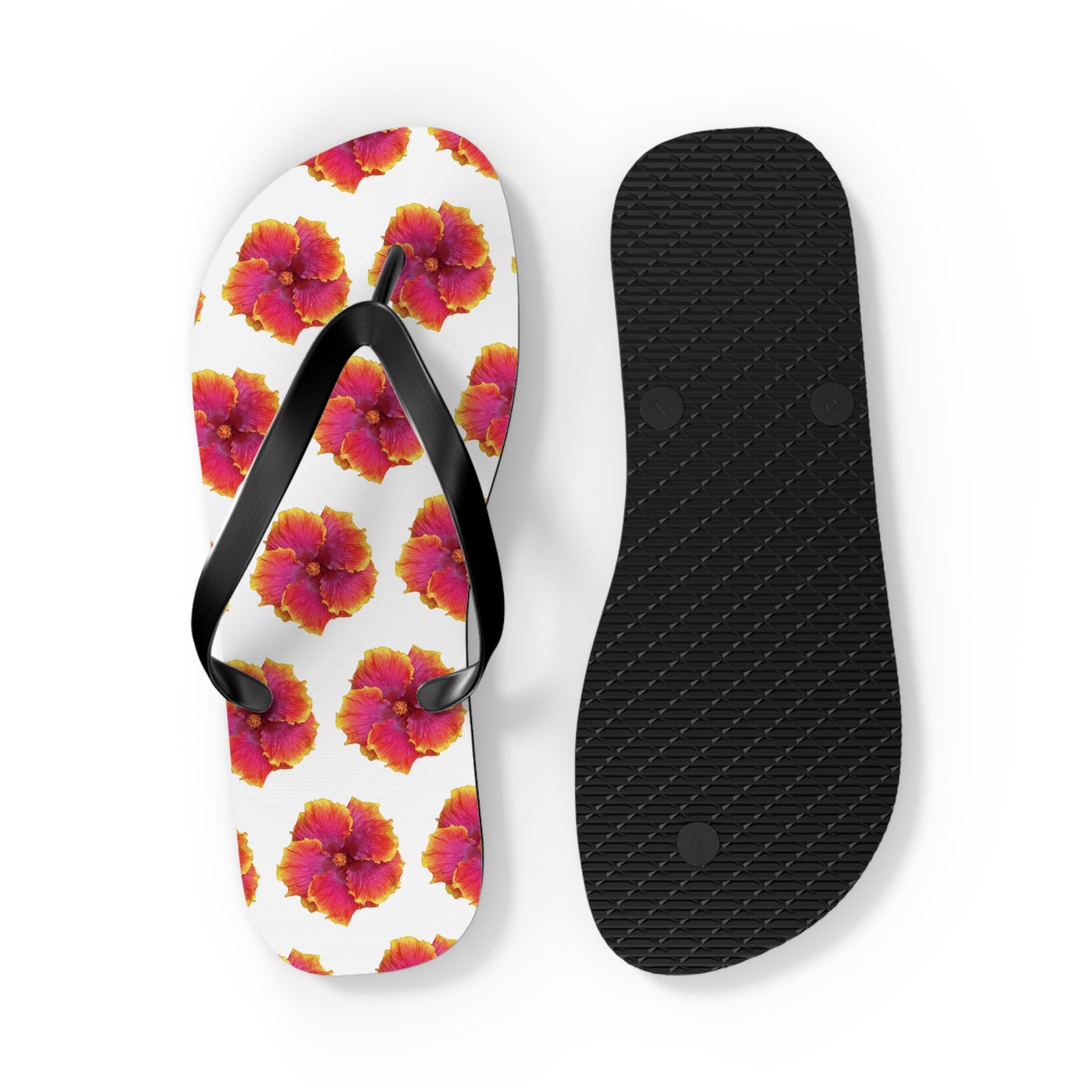 Flip Flops - Sunset Hibiscus