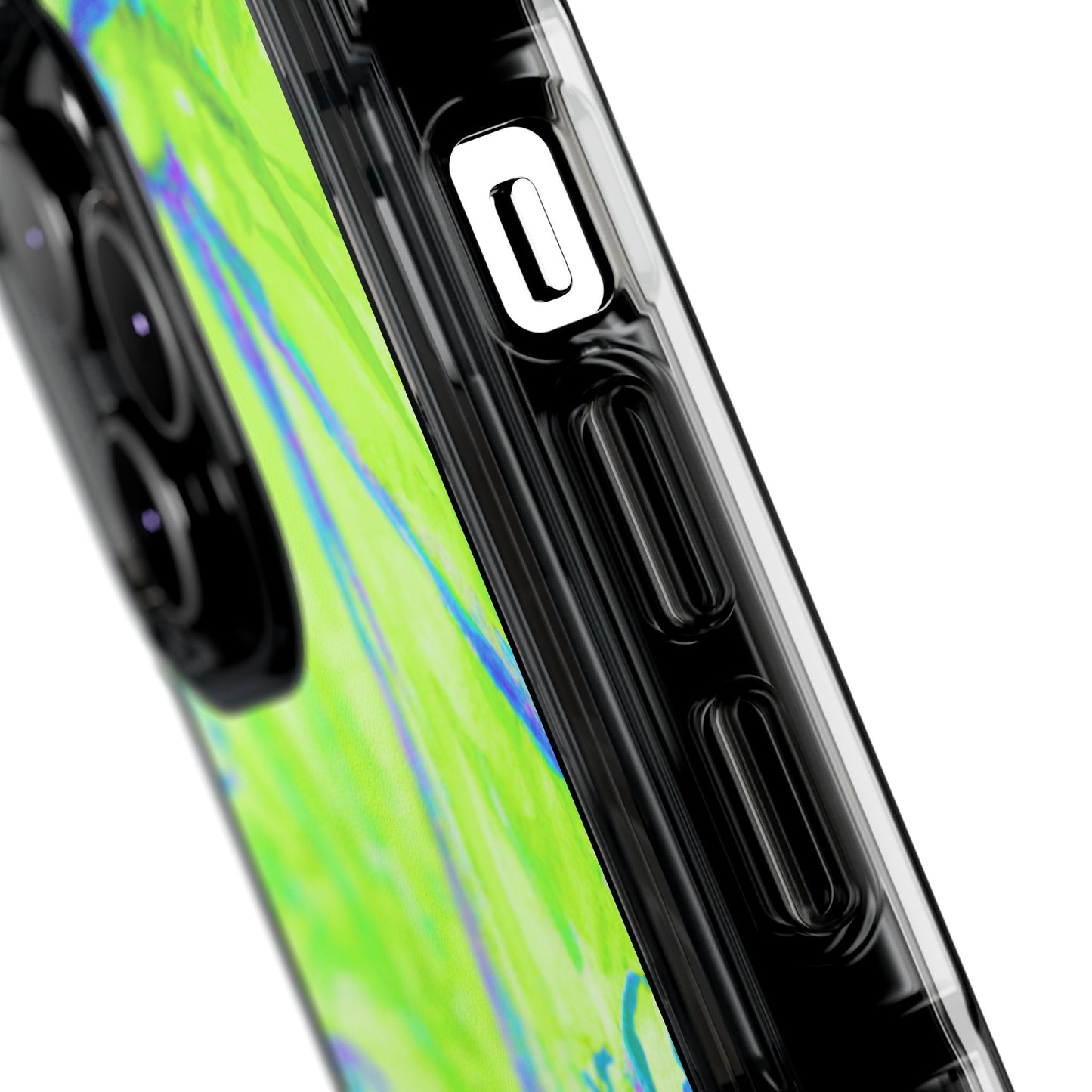 Tropical Doodles/Lime Magnetic Clear Phone Case, Many Models