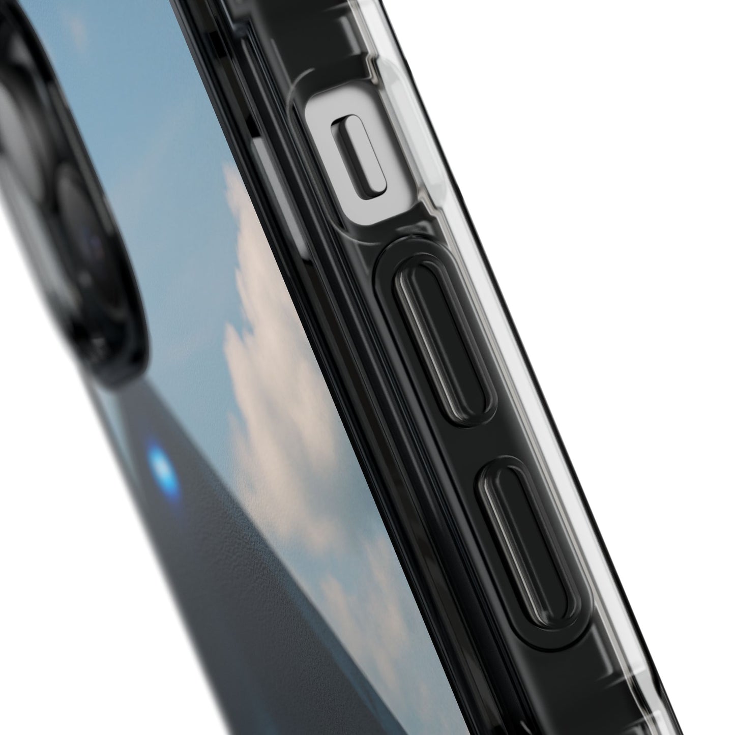 UFO and Dolphin Magnetic Clear Phone Case, Many Models