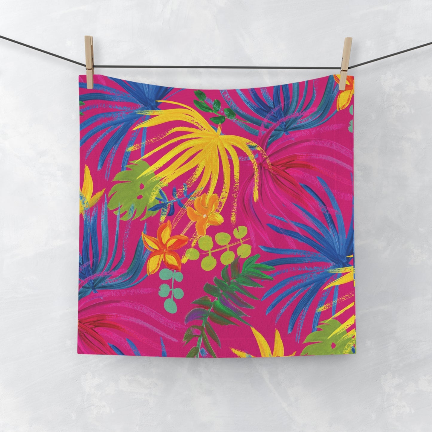 Face Towel - Exotic Flora