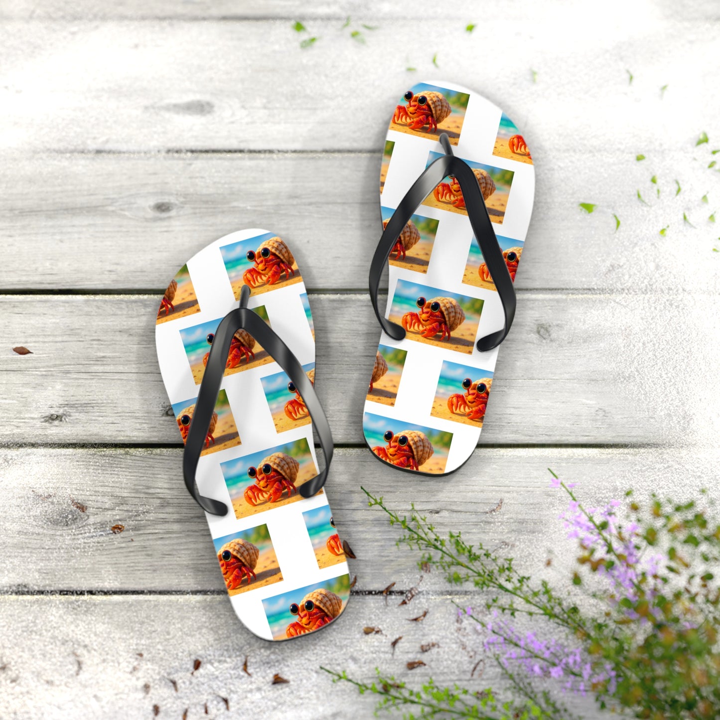 Flip Flops - Baby Hermit Crab