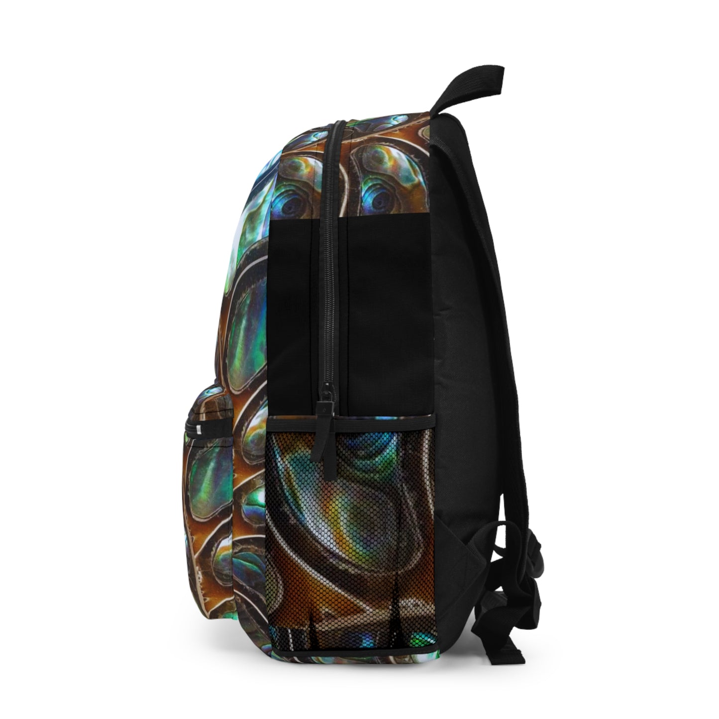 Tropical Backpack  / Ammonite and Abalone