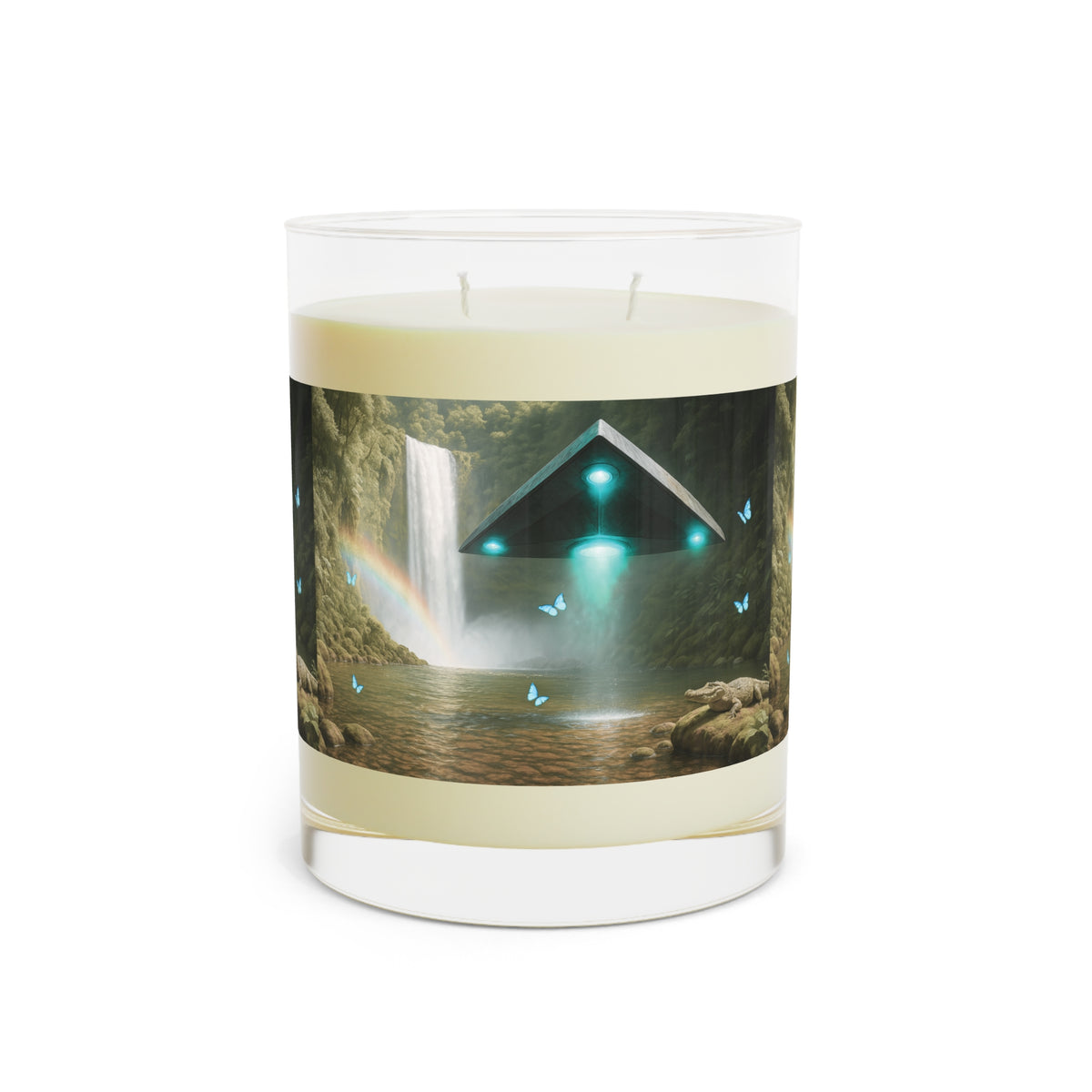 UFO & Waterfall, 11 oz Soy Candle, 3 scents