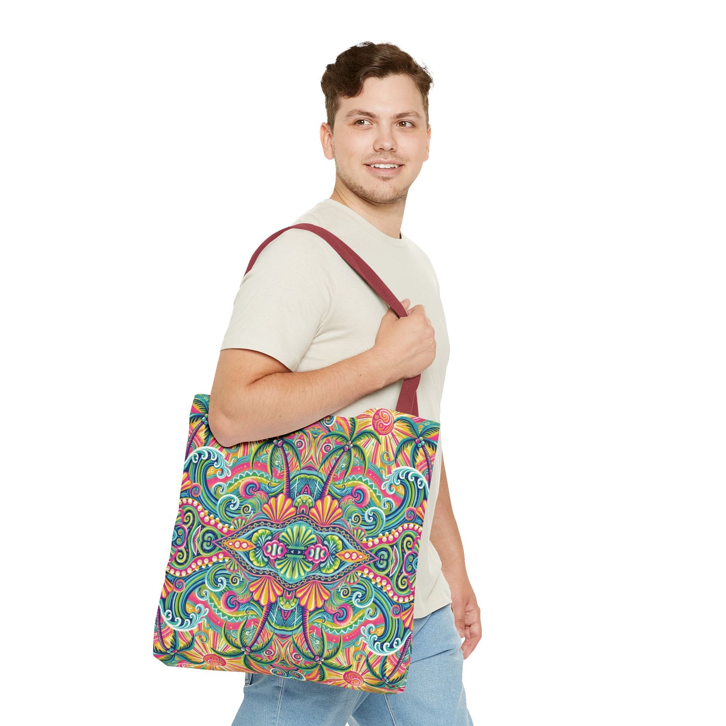 Kaleido Bay Tote Bag - 3 Sizes