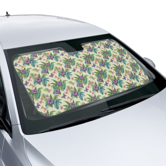 Tropical Car Sun Shades / Mary's Garden Toile