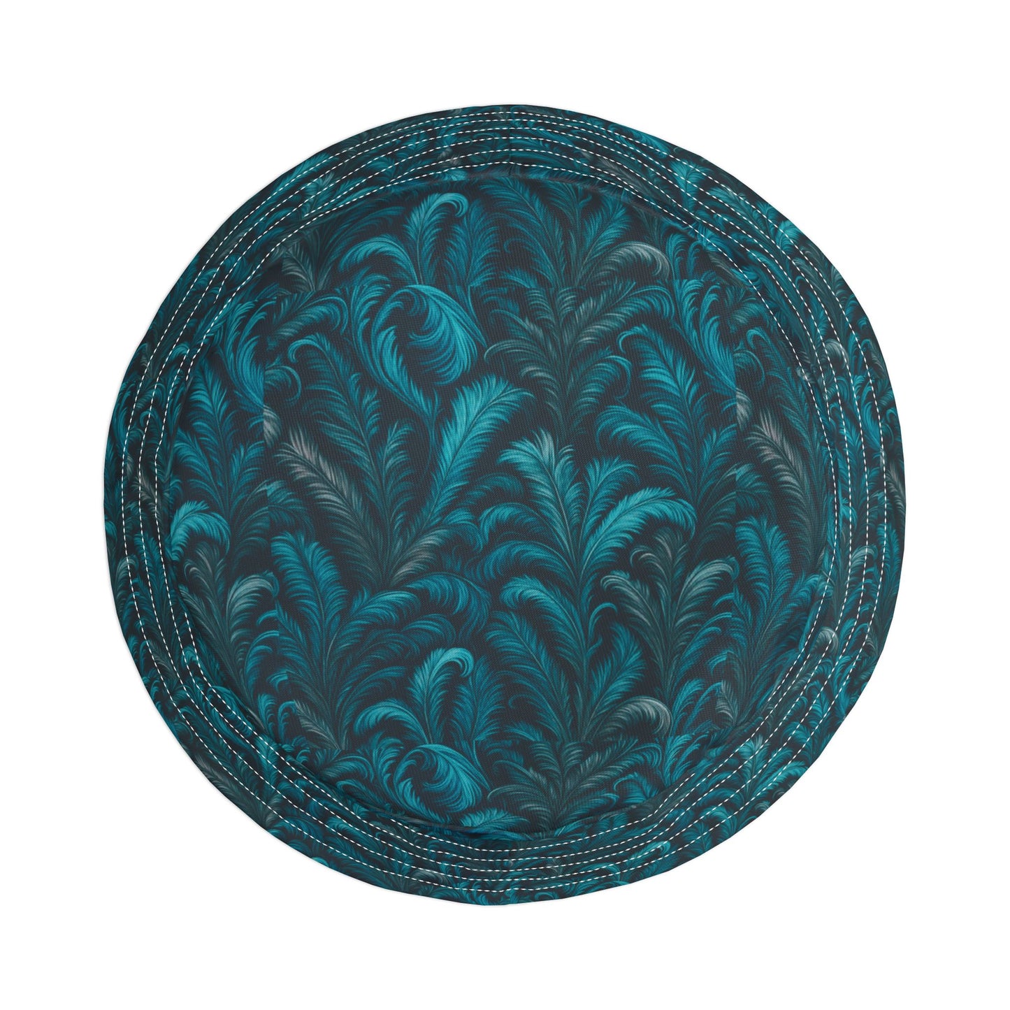 Tropical Polyester Bucket Hat, 2 Sizes - Rocco Turquoise