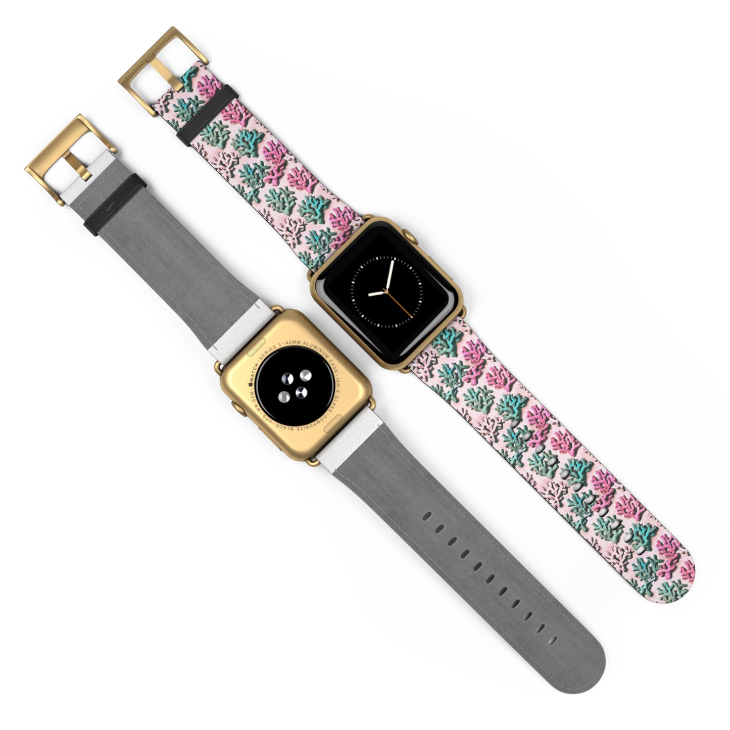 Apple Watch Band - Corals, Sangria