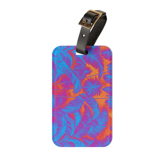 Luggage Tag - Palm Serenity, Heatwave