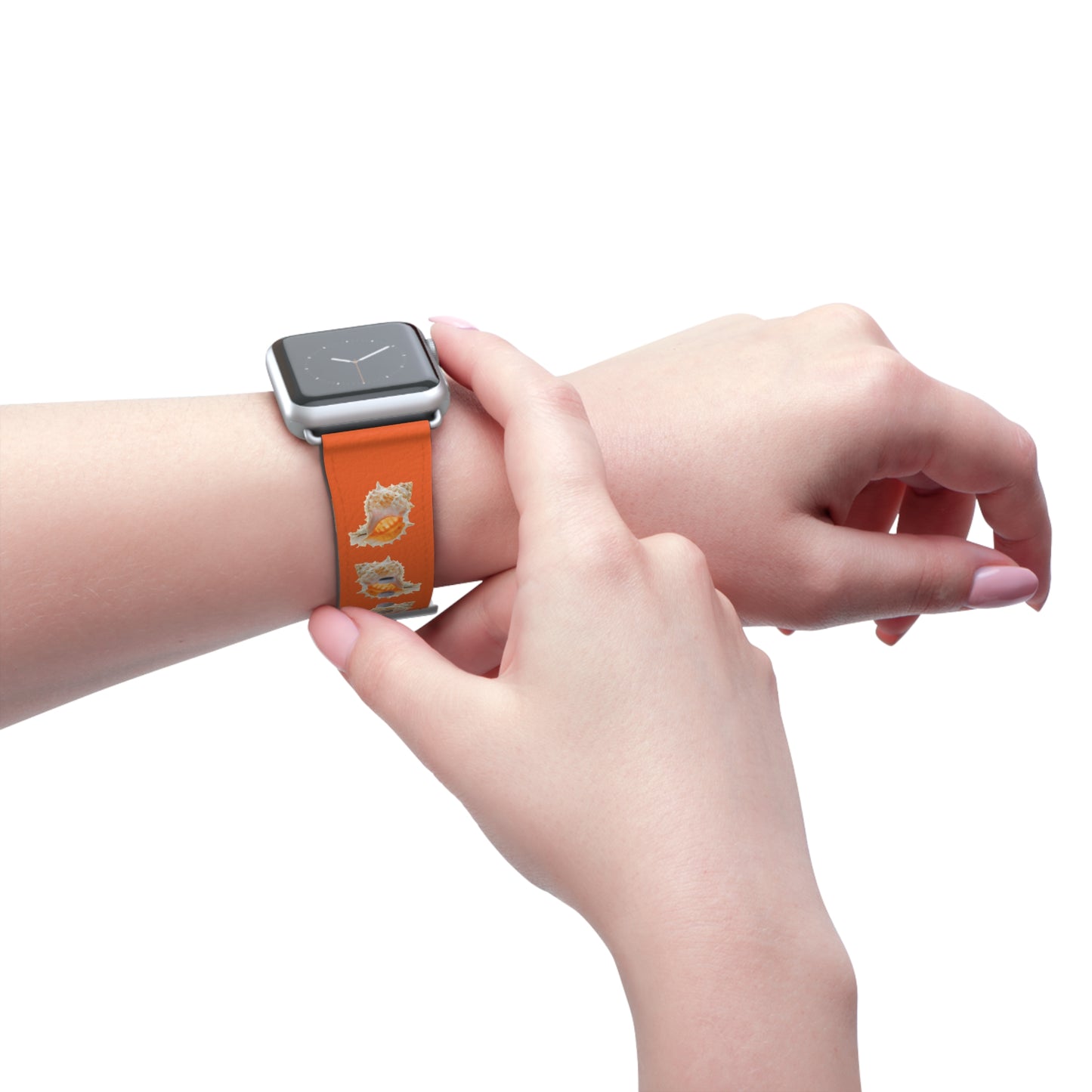 Apple Watch Band - Conch Seashell, orange